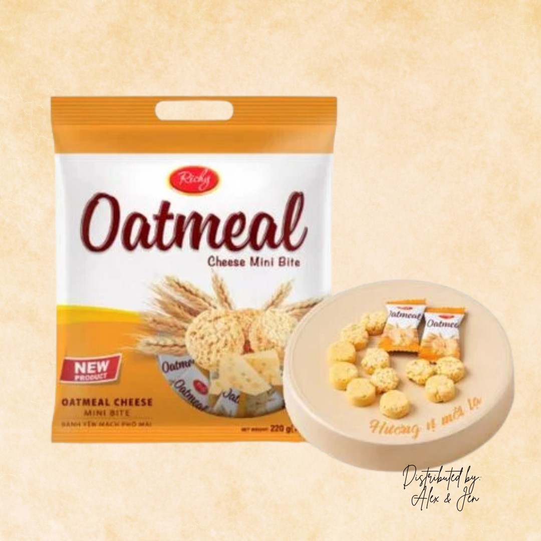 BÁNH OATMEAL CHEESE MINI BITE 220g