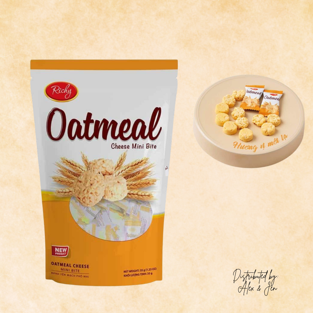 BÁNH OATMEAL CHEESE MINI BITE 35g