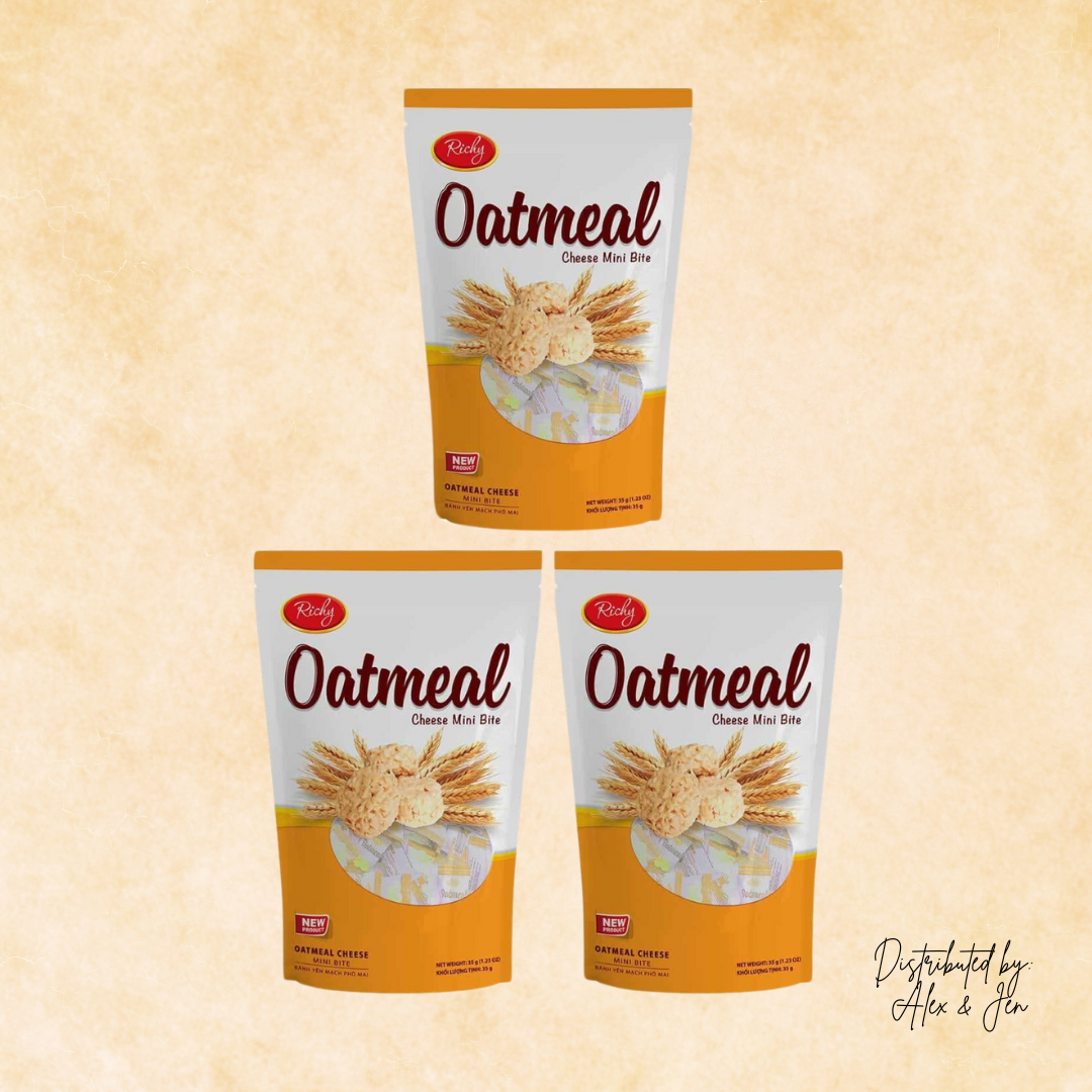 BÁNH OATMEAL CHEESE MINI BITE 35g