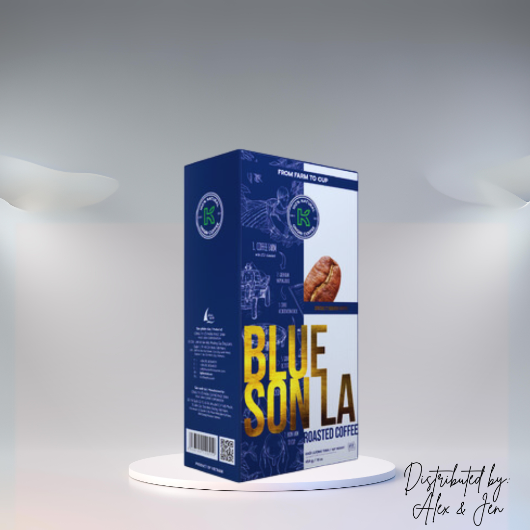 Roasted & ground coffee "K-Coffee Blue Sonla"