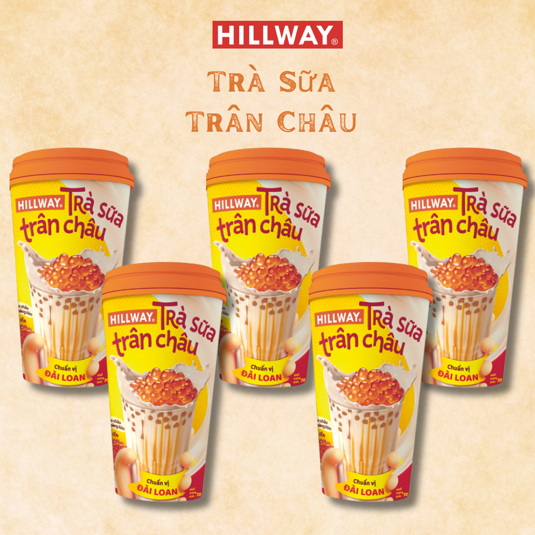 HILLWAY OKINAWA MILK TEA FRESH PEARL CUP