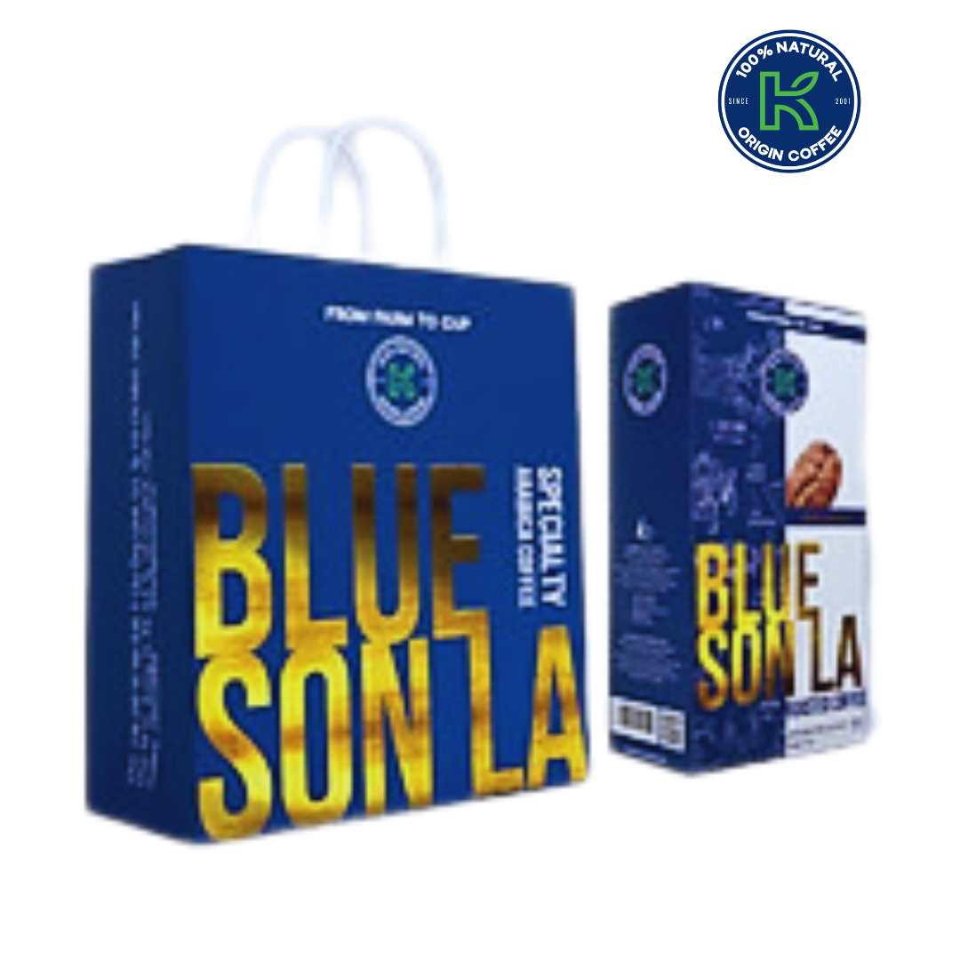 Roasted & ground coffee "K-Coffee Blue Sonla"