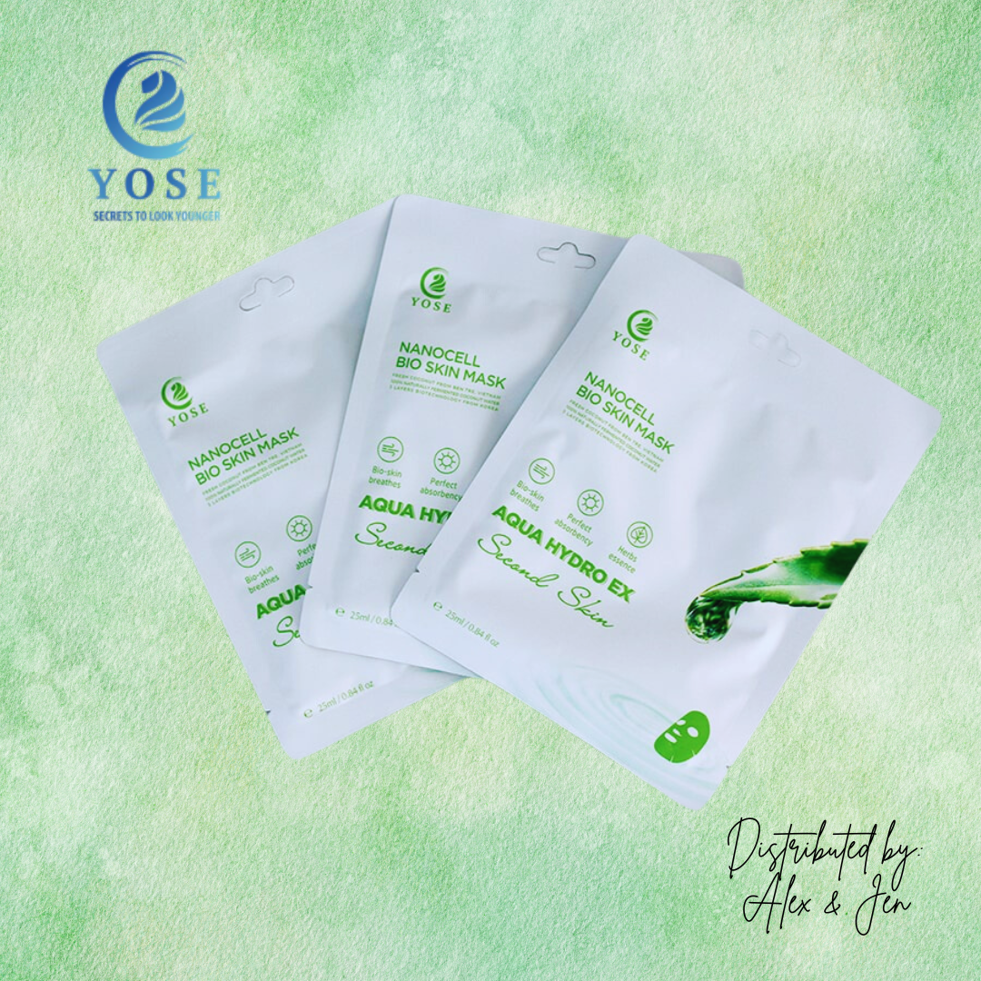 SKINCARE MASK - AQUA/10PCS | MẶT NẠ DA SINH HỌC AQUA