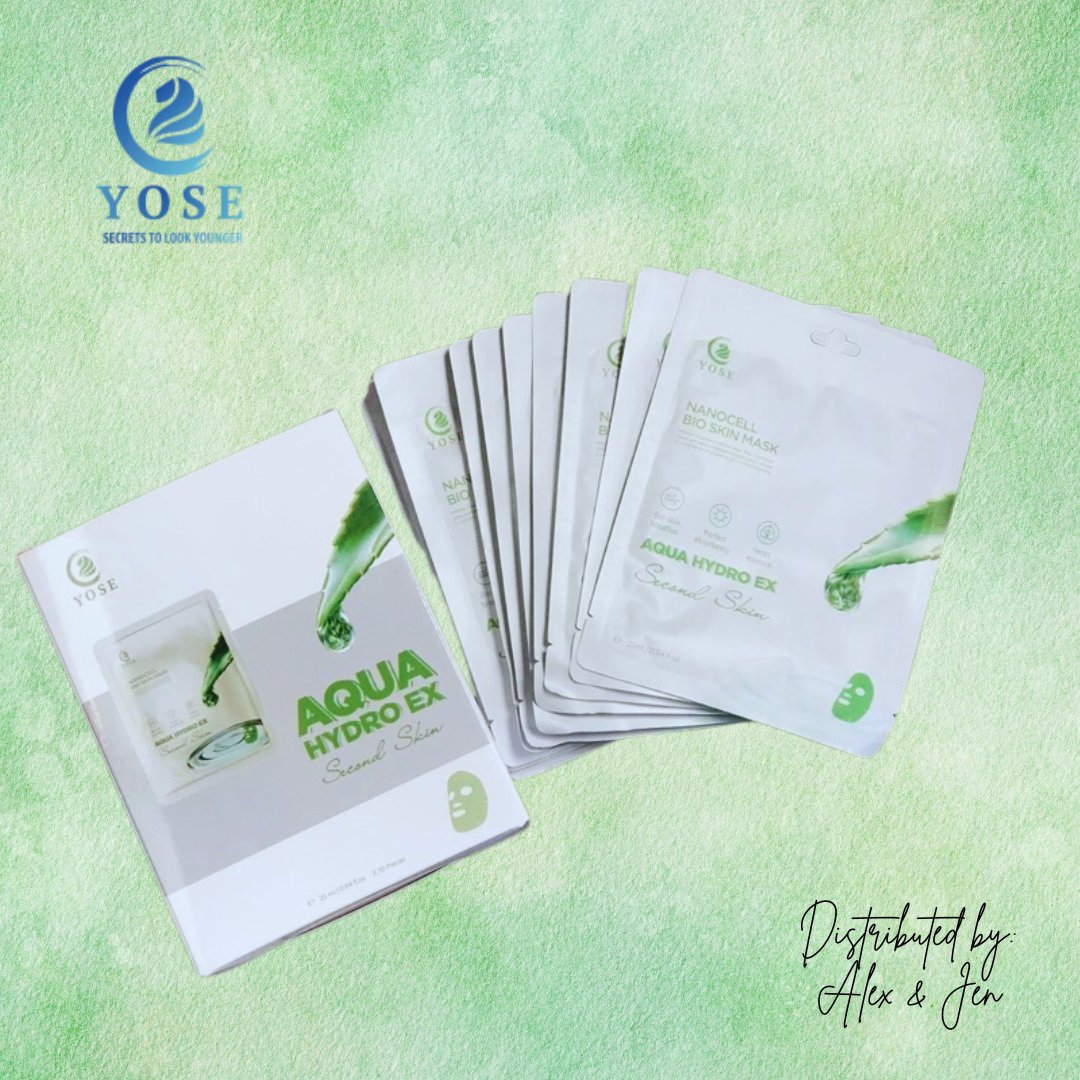 SKINCARE MASK - AQUA/10PCS | MẶT NẠ DA SINH HỌC AQUA
