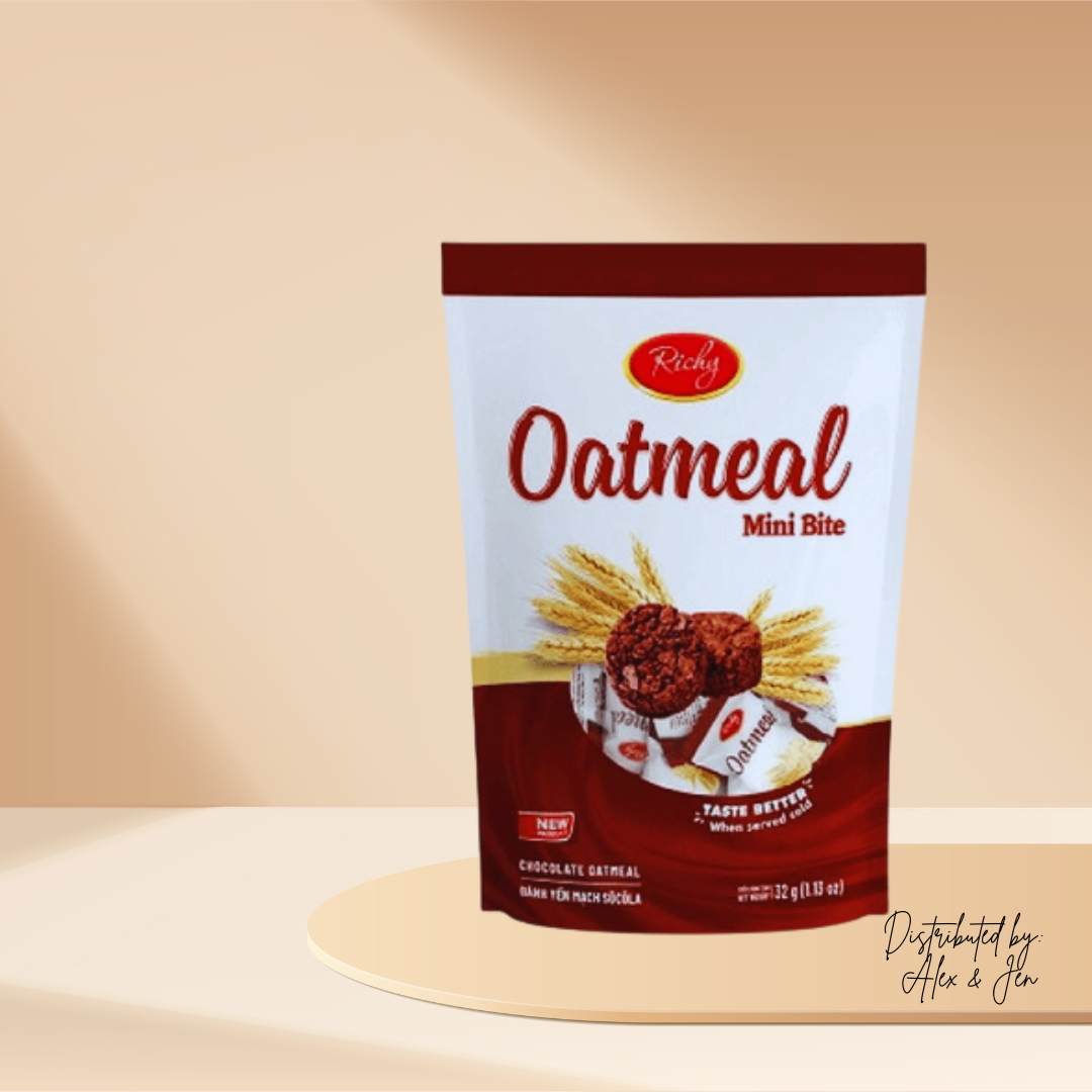 BÁNH OATMEAL CHOCOLATE MINI BITE 32g