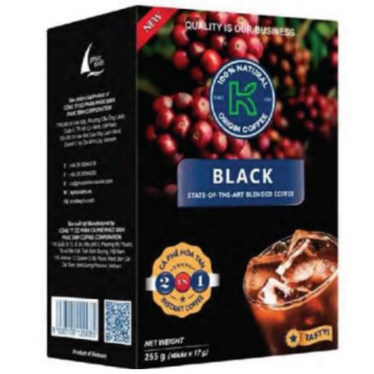 K-COFFEE –  BLACK 2 in1