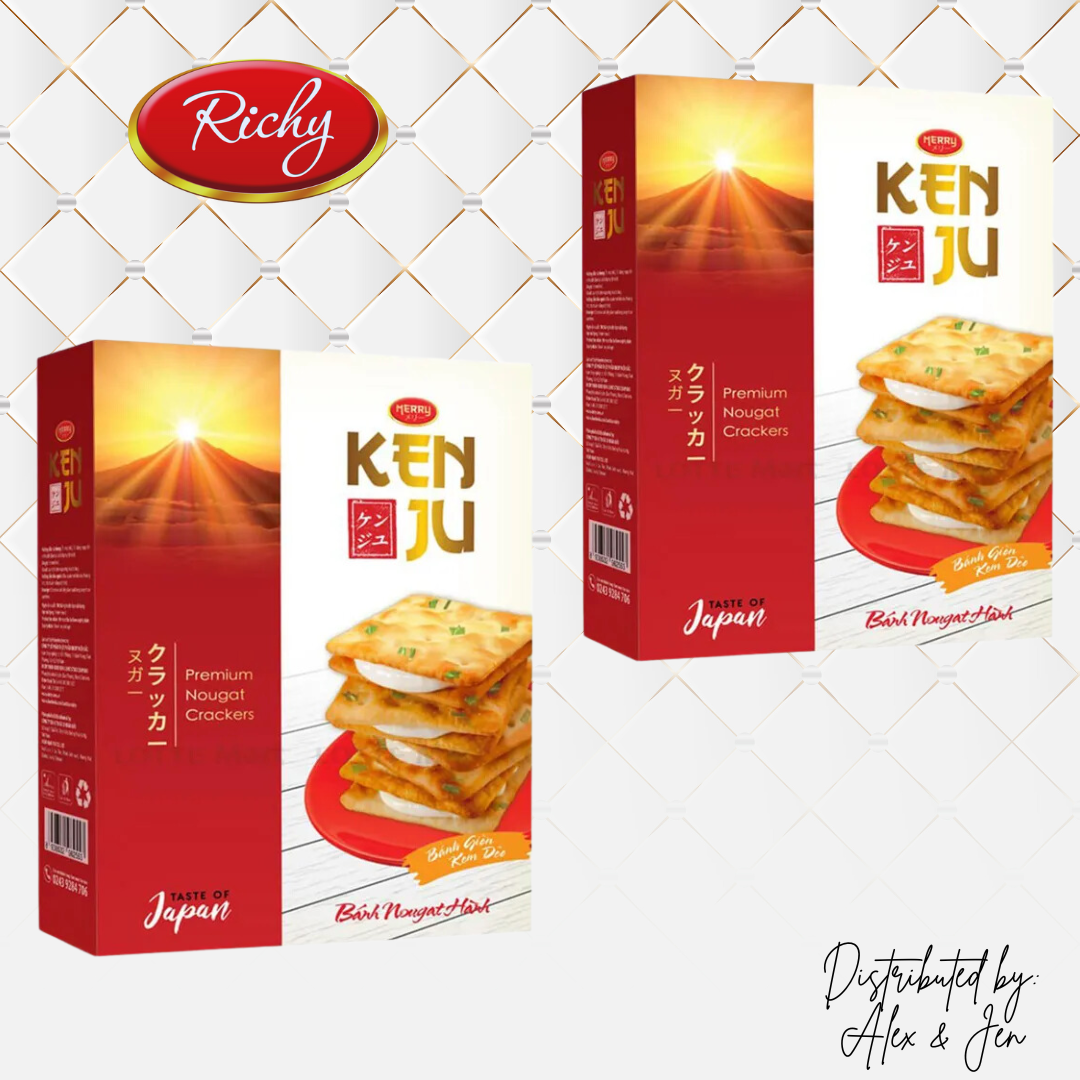 BÁNH QUY KENJU KEM DẺO HÀNH - HỘP 279g