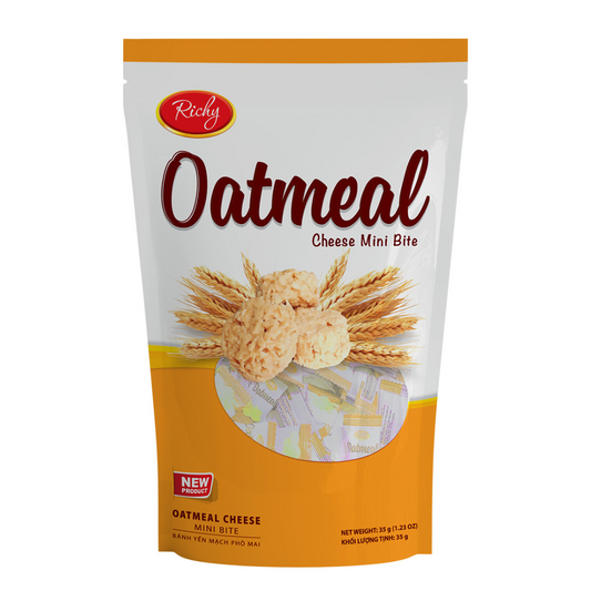 BÁNH OATMEAL CHEESE MINI BITE 35g