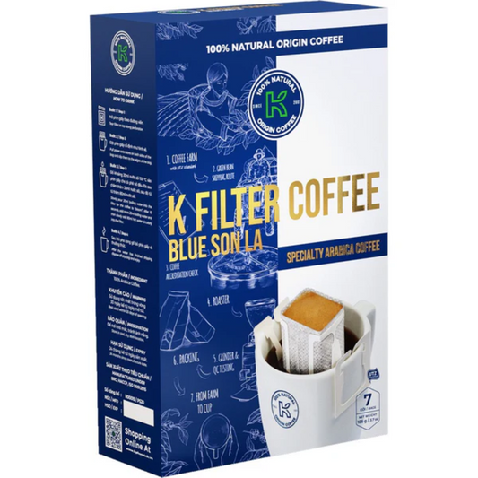 CÀ PHÊ PHIN GIẤY K-COFFEE BLUE SƠN LA